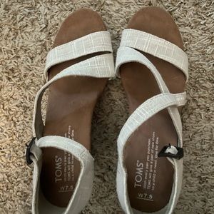 Toms wedge heel sandals